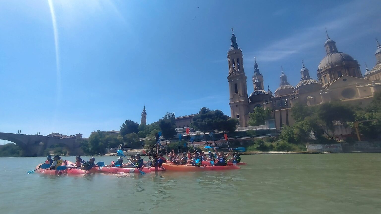 Bautismo de piraguismo