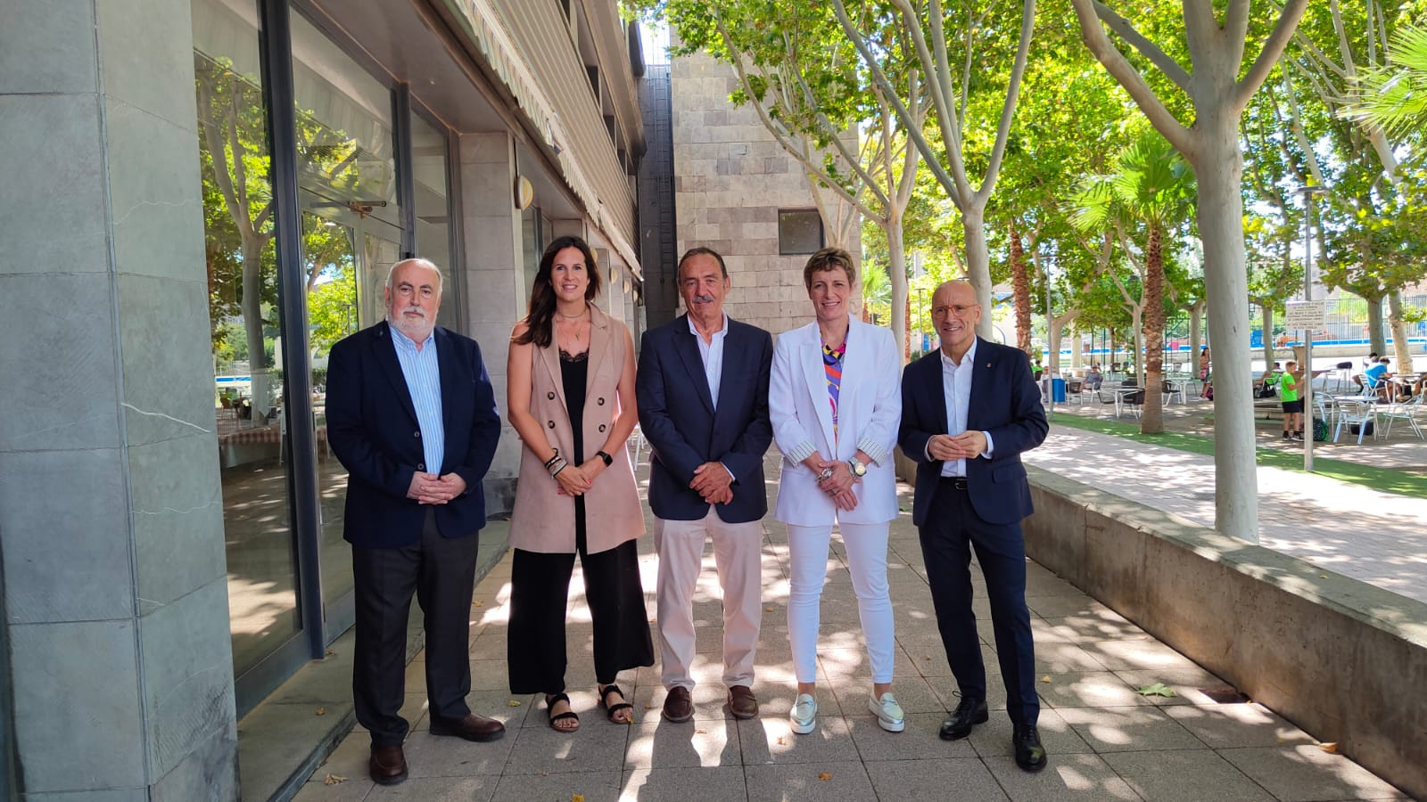 Jose Miguel Sierra, Cristina Garcia, Jose Maria Celorrio, Elisa Aguialr y Fleiz Brocate