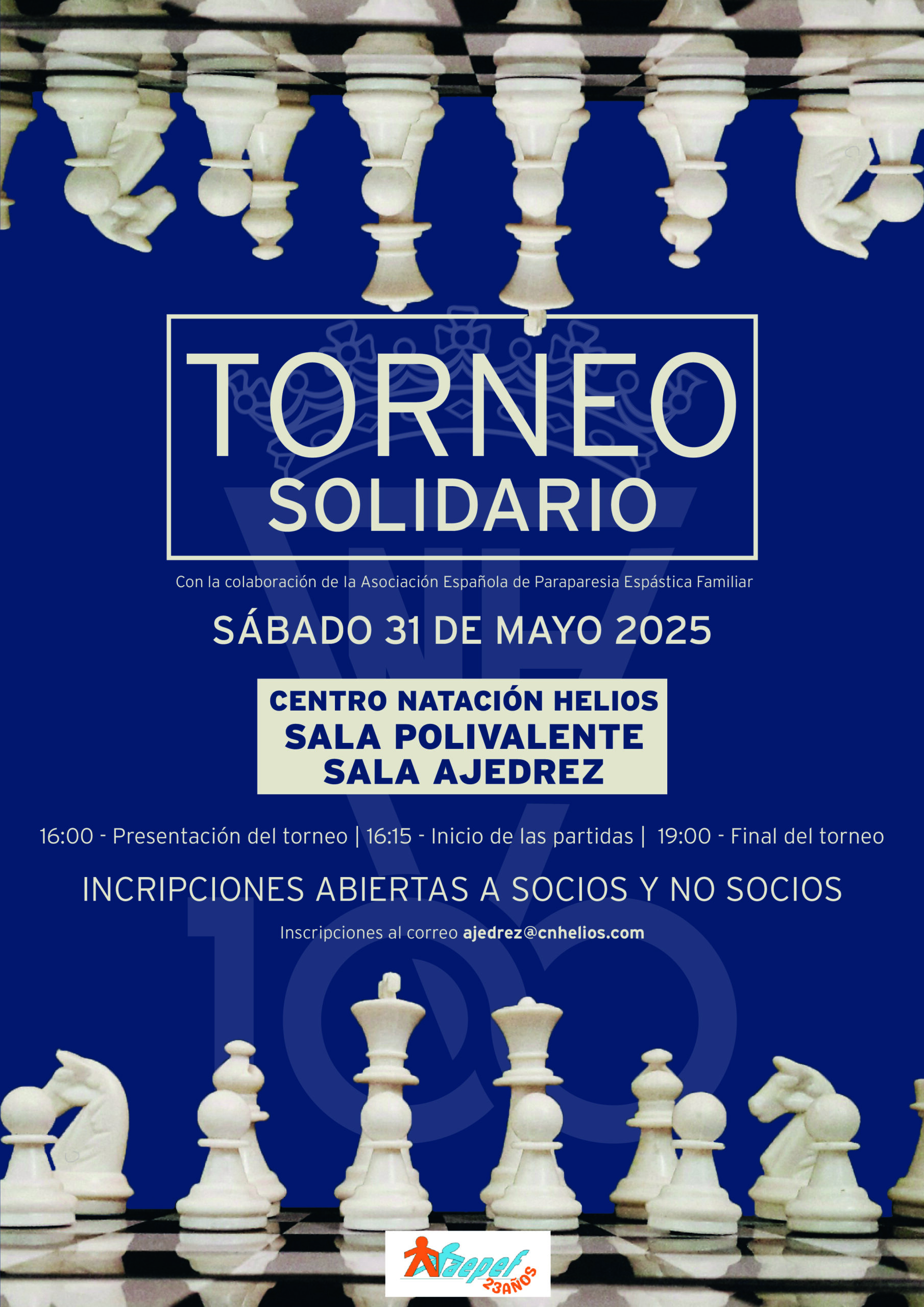 Torneo de ajedrez solidario