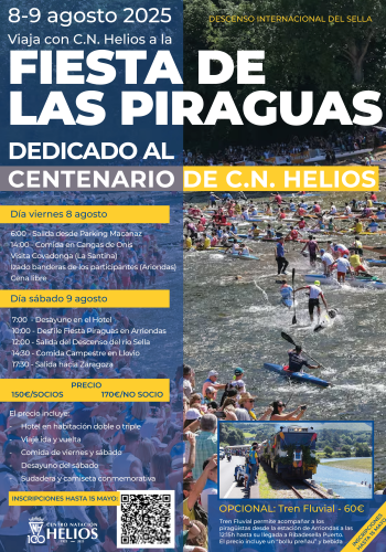 Fiesta de las piraguas 8-9 agosto 2025_
